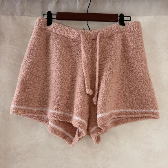 Barefoot Dreams Blush Pink Sweater and Shorts Set - Picture 3 of 16